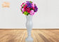 Детали Хомеварес белых ваз пола стеклоткани декоративные Веддинг вазы таблицы Сентерпьесе