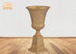 Замороженная классикой форма трофея вазы таблицы Сентерпьесе плантаторов урны стеклоткани золота