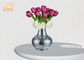 Цветочные горшки серебряных ваз таблицы плантаторов стеклоткани мозаики зеркала декоративные