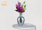 Цветочные горшки ваз стеклянного стола мозаики серебра вазы таблицы Сентерпьесе свадьбы декоративные