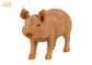 Статуя пола скульптуры свиньи Фигуринес Полыресин домашнего оформления в натуральную величину животная