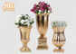 Польза небольших баков завода листового золота цветочных горшков стеклоткани ваз таблицы крытая