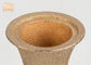 Замороженная классикой форма трофея вазы таблицы Сентерпьесе плантаторов урны стеклоткани золота